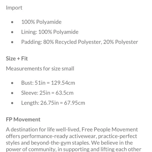 Free People Right Trek Backpack Puffer Size Large Full Zipper Hooded Size L NWT